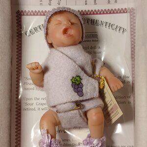 Ashton Drake Miniature doll Sour Grapes